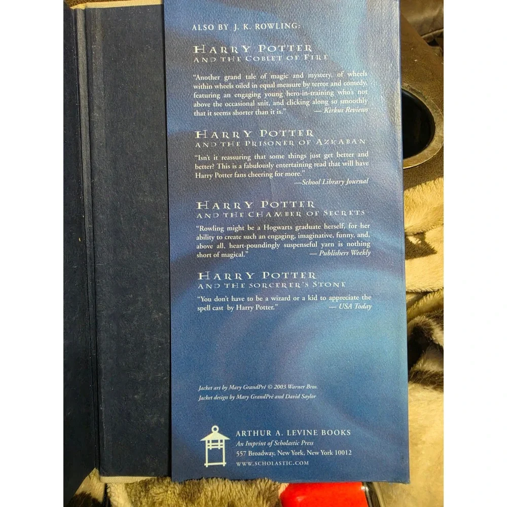 Harry Potter and the Order of the Phoenix J.K. Rowling Hardcover First Edition